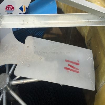 Εμπνευστήρας πύργου ψύξης διασταυρούμενης ροής με υλικό PVC/PP και θερμοκρασία 70 βαθμών