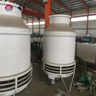 Πύργος ψύξης ροής μικρού στρογγυλού PVC για βιομηχανική χωρητικότητα 10T/20T/30T