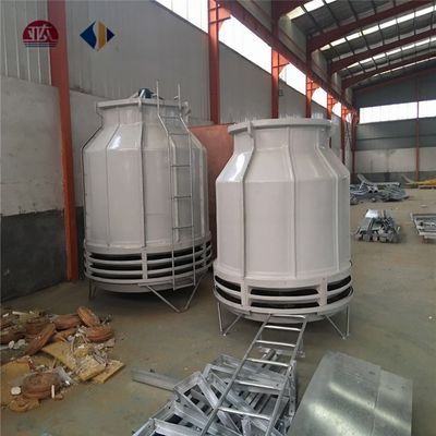 Πύργος ψύξης ροής μικρού στρογγυλού PVC για βιομηχανική χωρητικότητα 10T/20T/30T