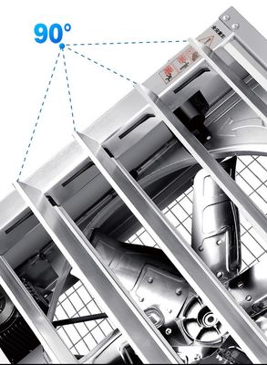 Επενδυτικό κύκλο 1000mm Βιομηχανικός ανεμιστήρας εξάτμισης για κτηνοτροφία πουλερικών