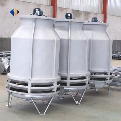 Πύργος ψύξης 500T FRP στρογγυλό σχήμα αυτοματισμός αντι ροής για διαφήμιση
