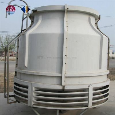 15 kw Frp Grp Αντικοροσιακός πύργος ψύξης Νερό CNC επεξεργασία ακροφύσιο για ψύξη εστιατορίου
