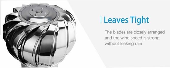 2023 Δικό μου ανοξείδωτο ατσάλι Blade Roof Turbo Ventilator Turbine Exhaust Fan με δημοφιλές