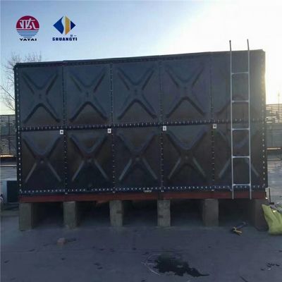 1000 kg Βάρος HDG Ζυγισμένο χαλύβδινο πάνελ Υδραεμική δεξαμενή αποθήκευσης νερού για ανάγκες πυρκαγιάς και νερού