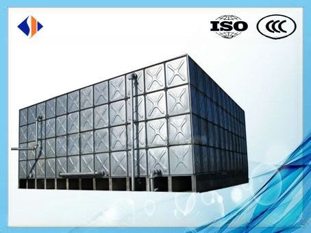 1000 kg Βάρος HDG Ζυγισμένο χαλύβδινο πάνελ Υδραεμική δεξαμενή αποθήκευσης νερού για ανάγκες πυρκαγιάς και νερού