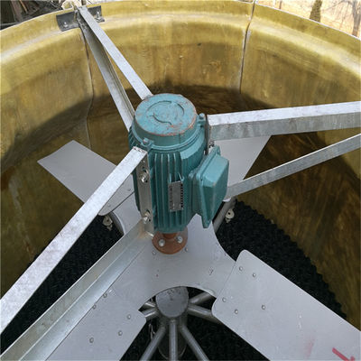 5.5 kw Motor Power Square Shape Counter Flow Water Cooling Tower Σχεδιασμένο για ψυγείο
