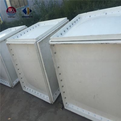 SMC Πίεση διατομικής δεξαμενής νερού FRP GRP για πυρόσβεση Χρόνος παραγωγής 10 ημέρες