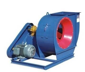 Πίσω καμπυλωμένο 3kw FRP μαχαίρι υλικό 380v κεντροφυγικό ανεμιστήρα ανεμιστήρα για αντι-διάβρωση