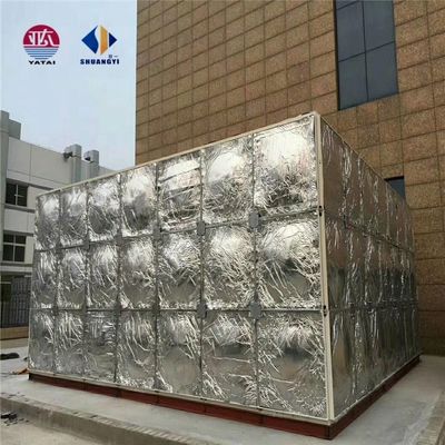 50 kg Ατσάλι από ανοξείδωτο χάλυβα 304/316 Πίνακας συναρμολογημένη δεξαμενή νερού για αποθήκευση πόσιμου νερού
