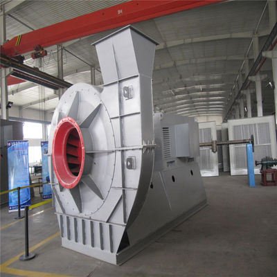 Πίσω καμπυλωμένο 3kw FRP μαχαίρι υλικό 380v κεντροφυγικό ανεμιστήρα ανεμιστήρα για αντι-διάβρωση