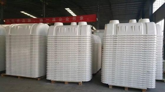 50000L/ώρα Παραγωγικότητα Υπόγεια ΦΡΠ πλαστική σηπτική δεξαμενή για επεξεργασία λυμάτων
