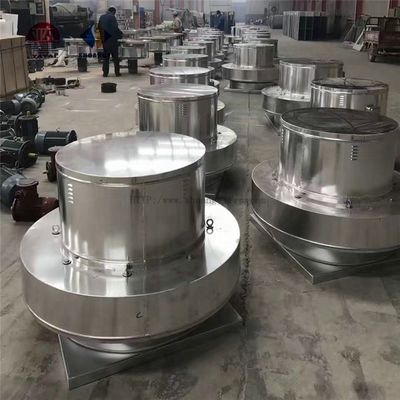 100% χαλκού κινητήρα FRP/ALUMINIUM ανεμιστήρας εξάτμισης οροφής καμινάδας για λύση εξαερισμού καπνού