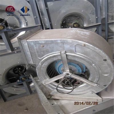 Βιομηχανικός ανεμιστήρας Κεντριφογενής ανεμιστήρας 1000 cfm με εκχύλισμα σκόνης κυκλώνα και αλλαγή αέρα
