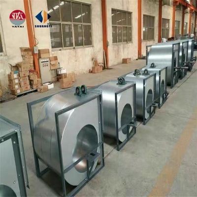 Χάλυβα υλικό διπλό εισροή φυγοκεντρικός εξαγωγέας ανεμιστήρα για κλιματιστικό OEM υποστήριξη