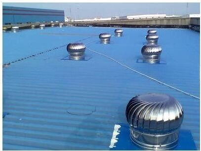 FRP 200-1200mm Ηλεκτρικό ρεύμα τύπου AC αεραγωγός οροφής ανεμιστήρας τουρμπίνης ανεμιστήρες εξάτμισης
