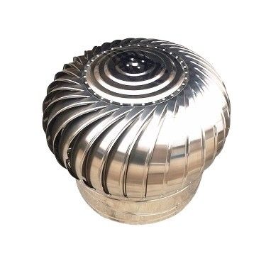 Ανθεκτικός FRP/GRP/SS304 600 mm διάμετρος Επενδυτές αέρα στην οροφή με ανεμογεννήτριες