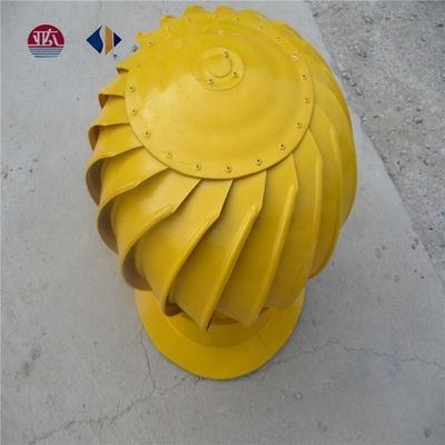 200-1200 mm πλαστικές ανεμιστήρες αερισμού με ανεμιστήρα χωρίς ισχύ με φτυάρι FRP/αλουμινίου