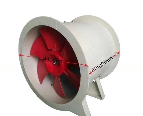 Προσαρμοσμένη υποστήριξη OEM 10-32 ιντσών υψηλής ταχύτητας AC εξαερισμός άξονας ανεμιστήρα ροής για βιομηχανική