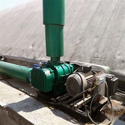 Μικρό απόθεμα 15hp μοντέλο 100 Τρεις Lobe ρίζες αναπνευστήρα με 50-200A Caliber