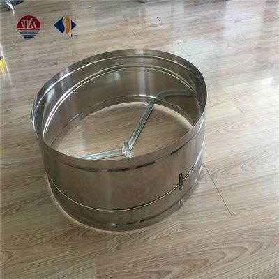 Άξονα από ανοξείδωτο χάλυβα χωρίς ανεμιστήρα οροφής για εξαερισμό αποθήκης και κυκλοφορία αέρα